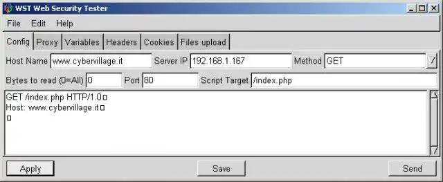 Download web tool or web app WebSecurityTester