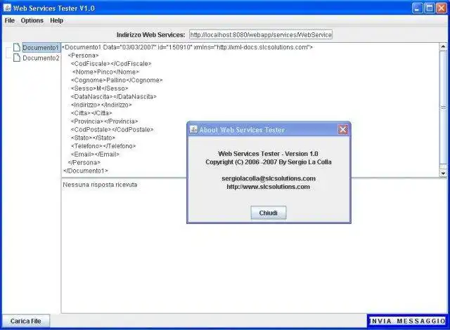 Download web tool or web app Web Services Tester