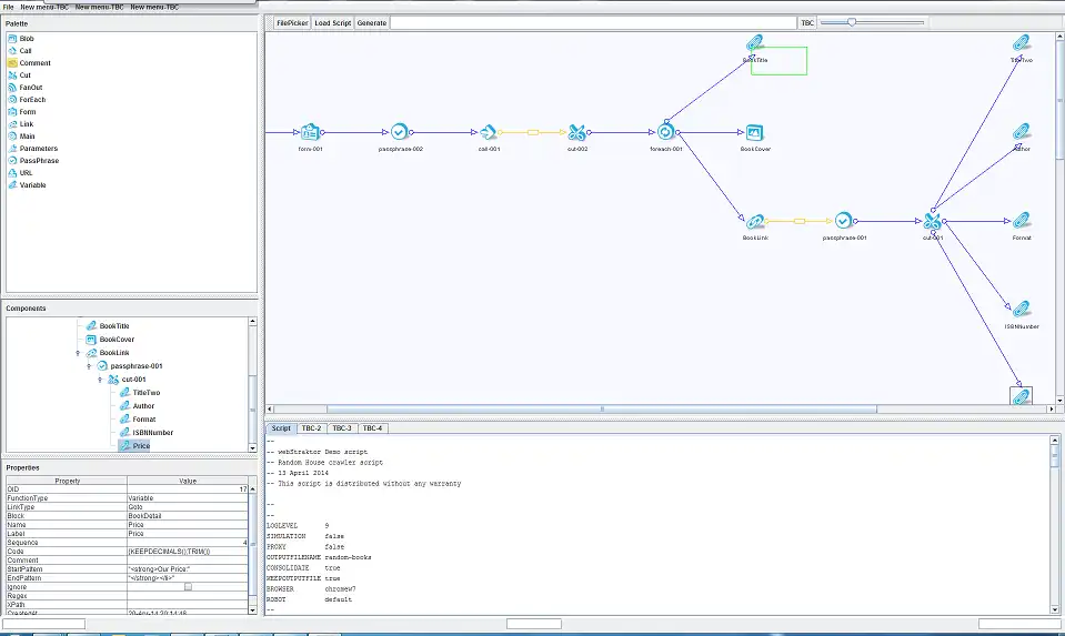 Scarica lo strumento web o l'app web webStraktor