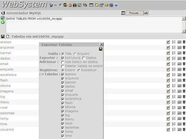 Web aracını veya web uygulamasını indirin WebSystem