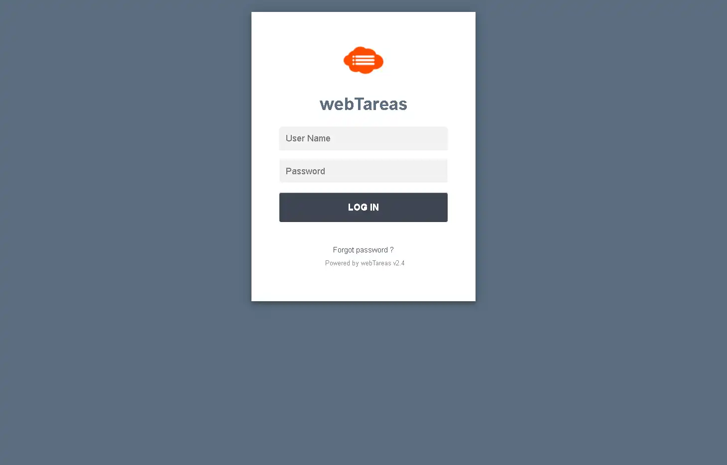 Download web tool or web app webTareas