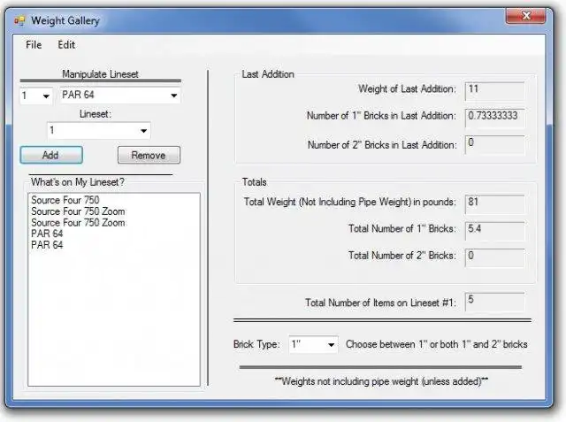 Download web tool or web app Weight Gallery to run in Windows online over Linux online