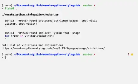 הורד כלי אינטרנט או אפליקציית אינטרנט wemake-python-styleguide
