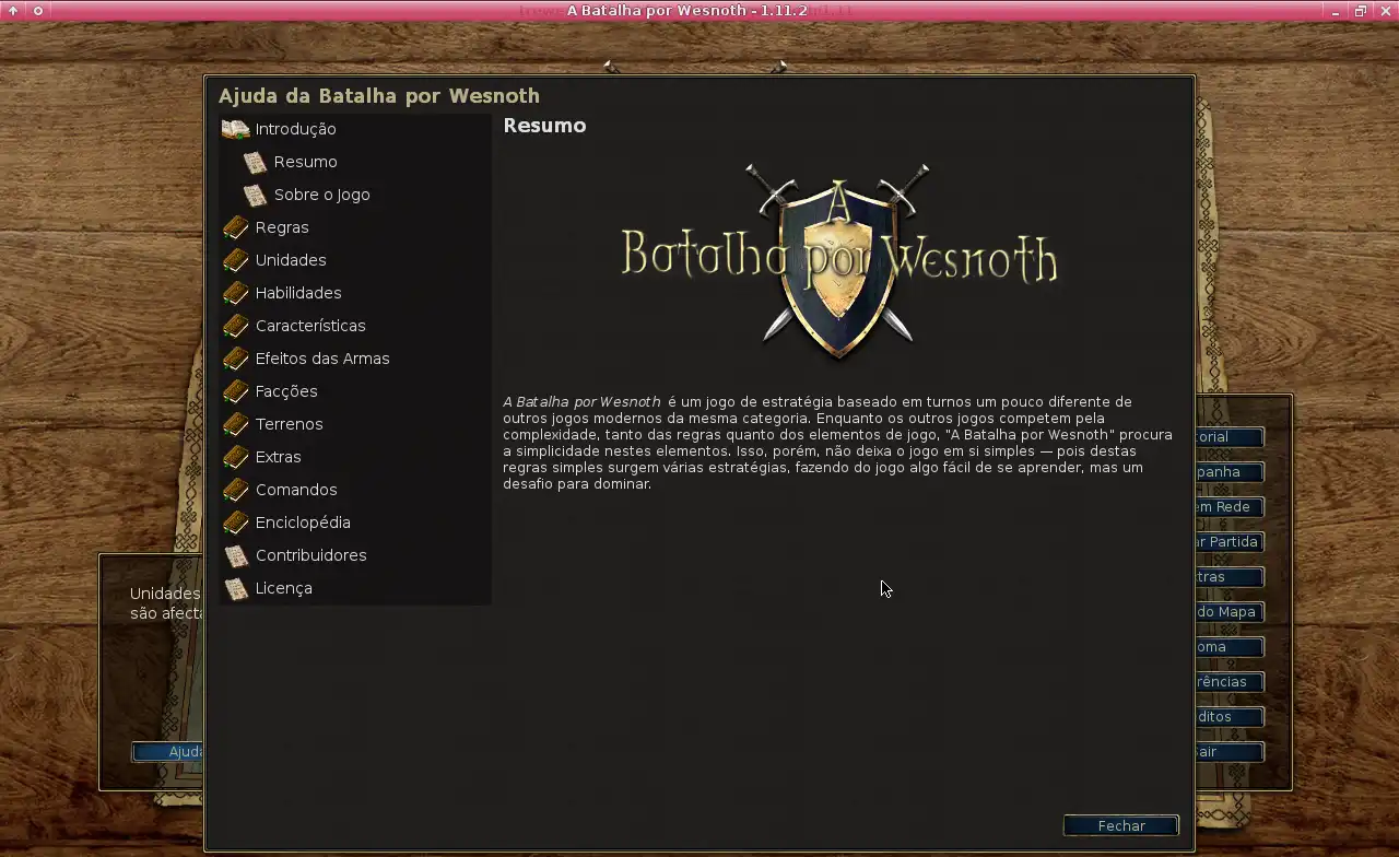Download web tool or web app Wesnoth Portuguese Translation