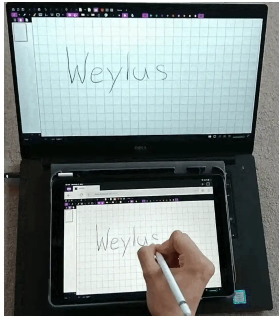 Загрузите веб-инструмент или веб-приложение Weylus