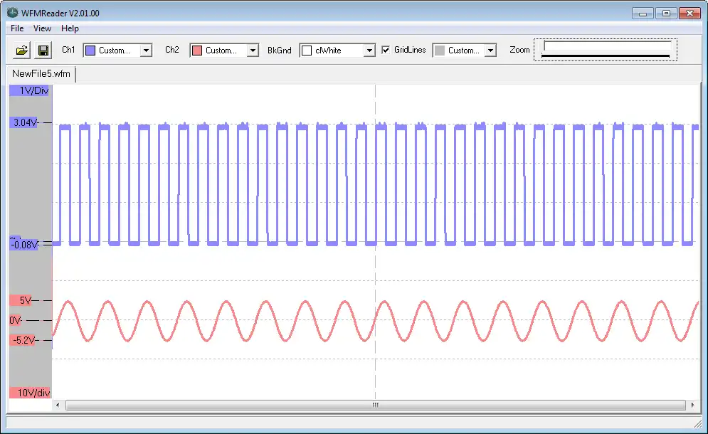 Descargue la herramienta web o la aplicación web WFM Reader para ejecutar en Windows en línea sobre Linux en línea