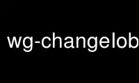 Patakbuhin ang wg-changeIobStatus sa OnWorks na libreng hosting provider sa Ubuntu Online, Fedora Online, Windows online emulator o MAC OS online emulator