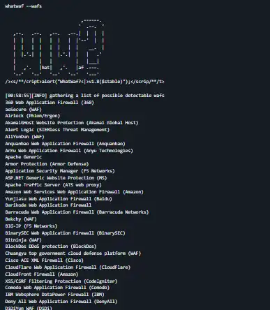 下载网络工具或网络应用程序 WhatWaf？
