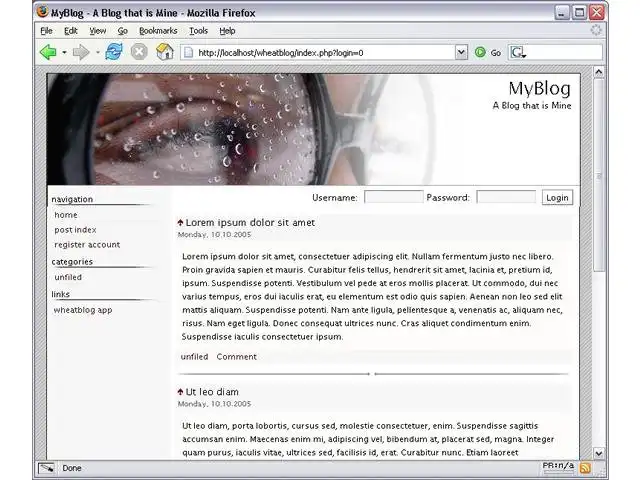 Download webtool of webapp tarweblog