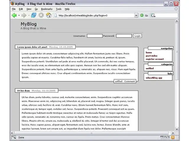 Download webtool of webapp tarweblog