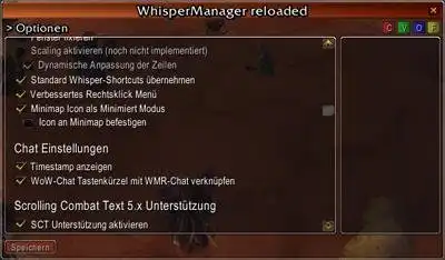 Download web tool or web app WhisperManager reloaded
