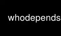 اجرای whodepends در ارائه دهنده هاست رایگان OnWorks از طریق Ubuntu Online، Fedora Online، شبیه ساز آنلاین ویندوز یا شبیه ساز آنلاین MAC OS