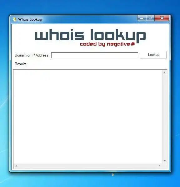 Download de webtool of webapp WHOIS Lookup