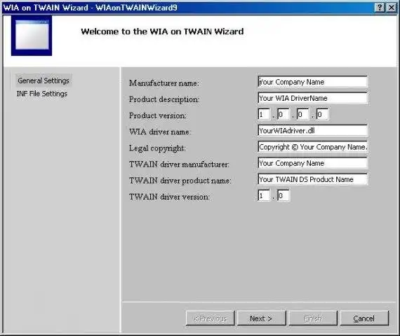 Download web tool or web app WIA On TWAIN