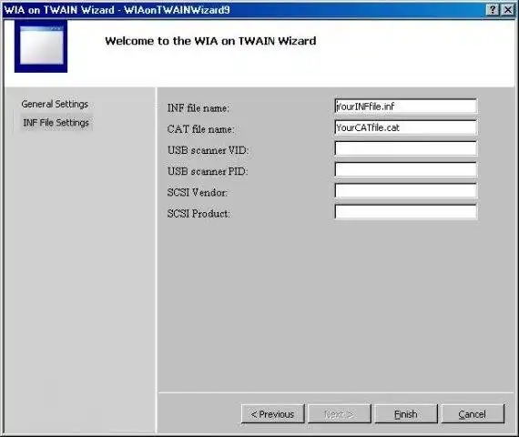 Загрузите веб-инструмент или веб-приложение WIA на TWAIN