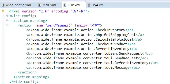 Tải xuống công cụ web hoặc ứng dụng web WIDE Framework