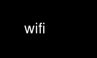 Ejecute wifi en el proveedor de alojamiento gratuito de OnWorks a través de Ubuntu Online, Fedora Online, emulador en línea de Windows o emulador en línea de MAC OS