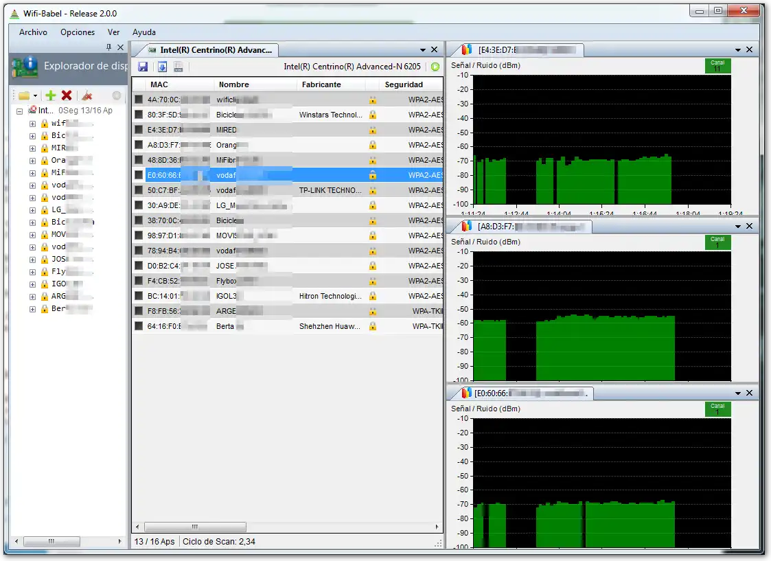 Download web tool or web app WifiBabel