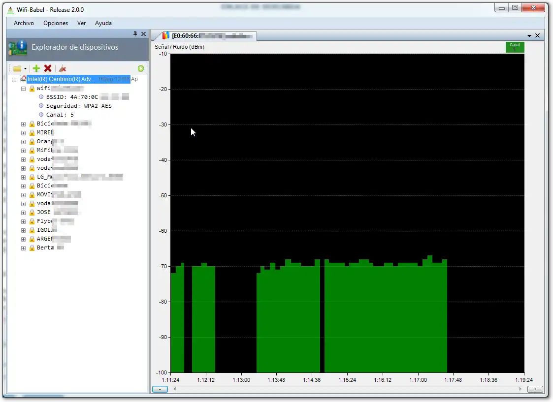 Download web tool or web app WifiBabel