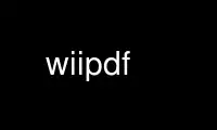 Execute wiipdf no provedor de hospedagem gratuita OnWorks no Ubuntu Online, Fedora Online, emulador online do Windows ou emulador online do MAC OS