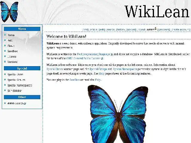 Download web tool or web app WikiLean