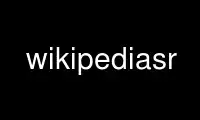 Rulați wikipediasr în furnizorul de găzduire gratuit OnWorks prin Ubuntu Online, Fedora Online, emulator online Windows sau emulator online MAC OS