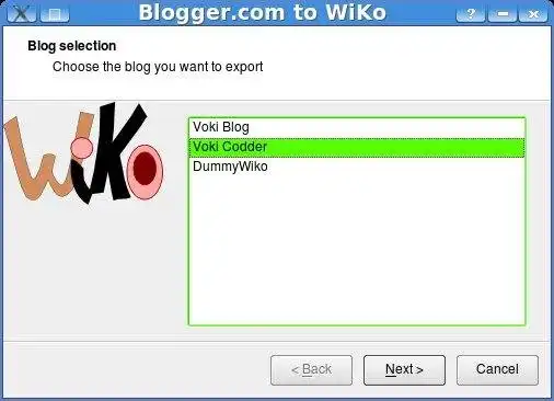 Download web tool or web app WiKo