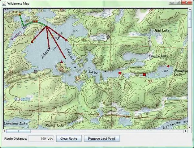 הורד את כלי האינטרנט או אפליקציית האינטרנט Wilderness Mapping Project להפעלה בלינוקס באופן מקוון