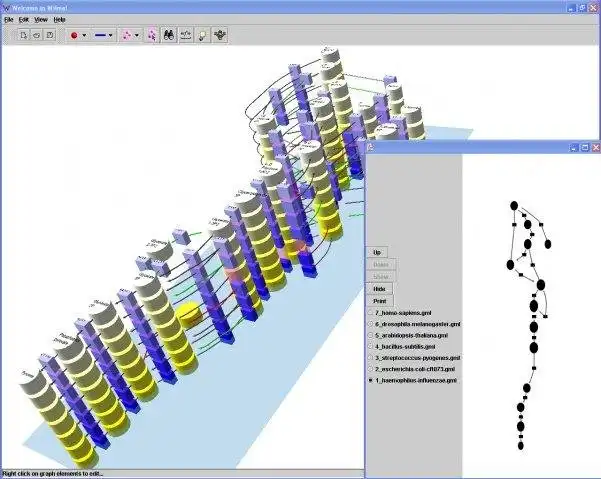 Pobierz narzędzie internetowe lub aplikację internetową WilmaScope 3D Graph Visualizatio