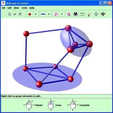 Завантажте веб-інструмент або веб-програму WilmaScope 3D Graph Visualizatio