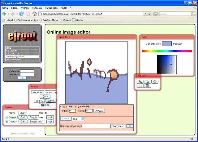 Download web tool or web app Wimp - Online web image editor