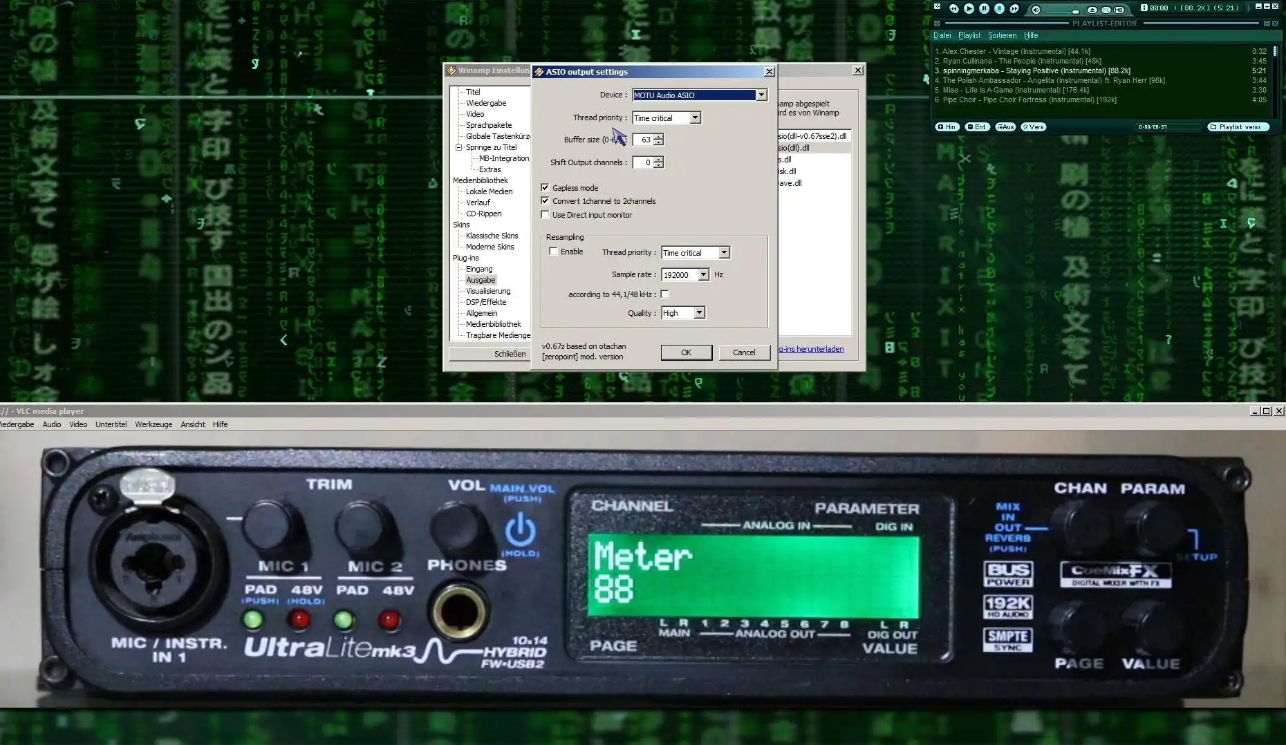 Download web tool or web app Winamp ASIO plugin