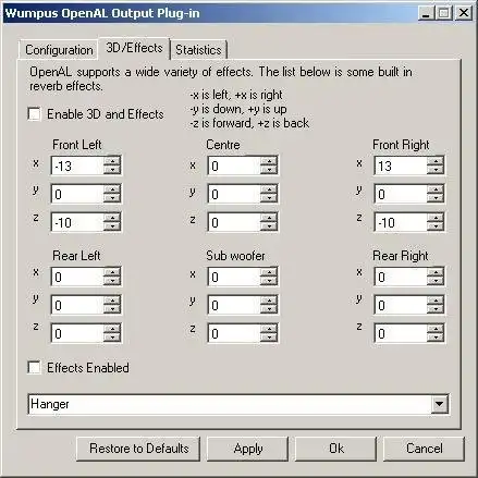 Download web tool or web app Winamp OpenAL Output Plug-in