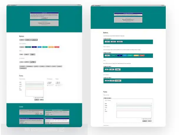 Descargue la herramienta web o la aplicación web Kit de interfaz de usuario de Windows 95