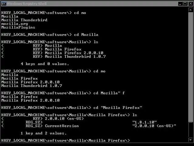 Unduh alat web atau aplikasi web Windows Registry Shell