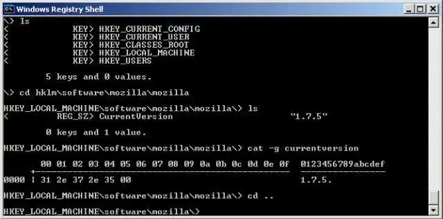 Unduh alat web atau aplikasi web Windows Registry Shell