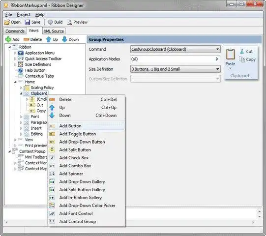 Download web tool or web app Windows Ribbon Framework for Delphi