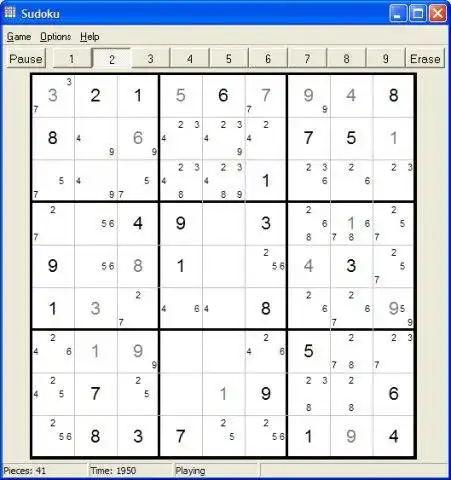 Download web tool or web app Windows Sudoku Puzzle Game to run in Windows online over Linux online