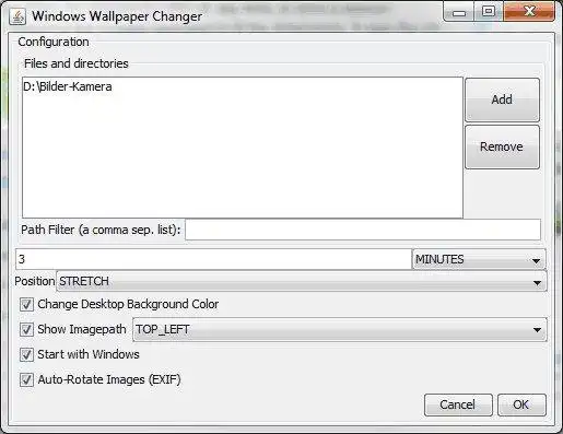 Download web tool or web app Windows Wallpaper Changer