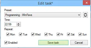 Download web tool or web app WinFavs