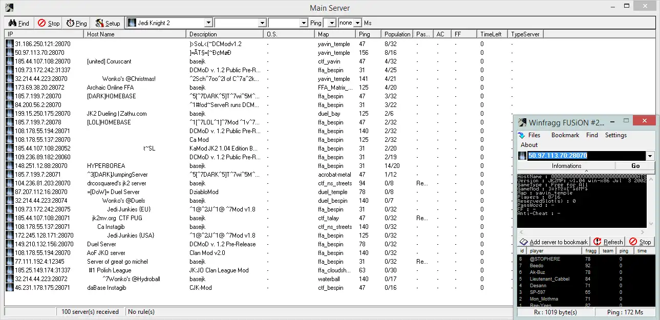 I-download ang web tool o web app na Winfragg para tumakbo sa Windows online sa Linux online