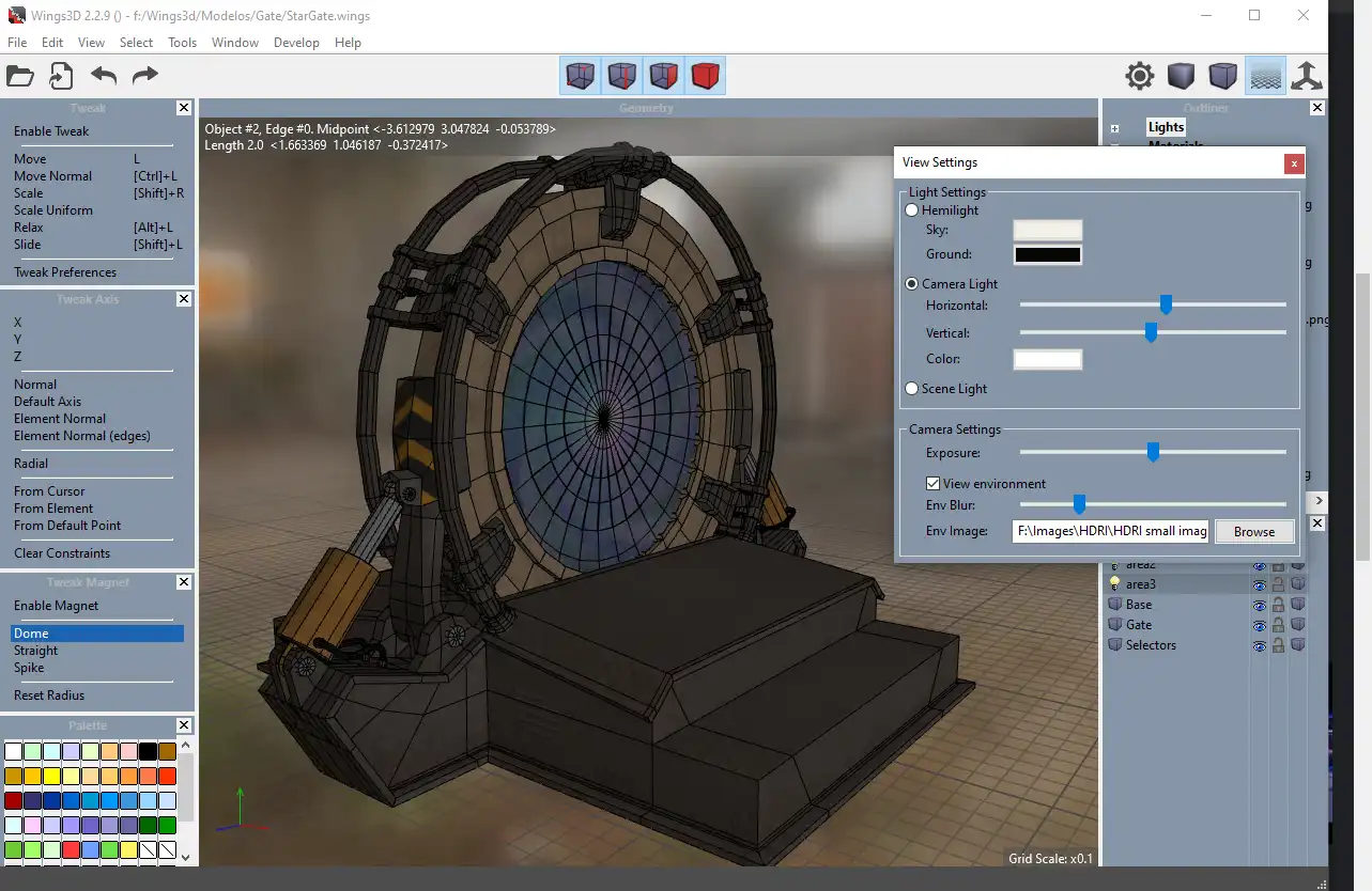 Télécharger l'outil Web ou l'application Web Wings 3D