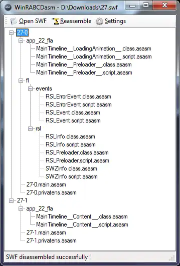 Download web tool or web app WinRABCDAsm