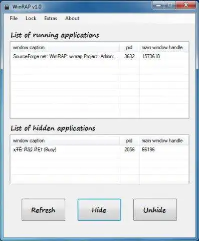 Download web tool or web app WinRAP