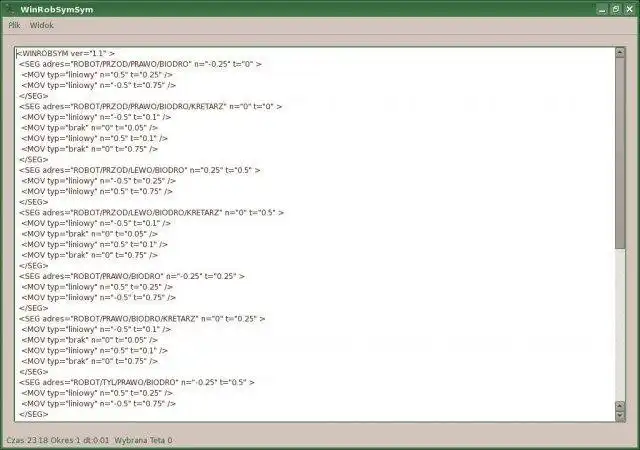 Download web tool or web app WinRobSym