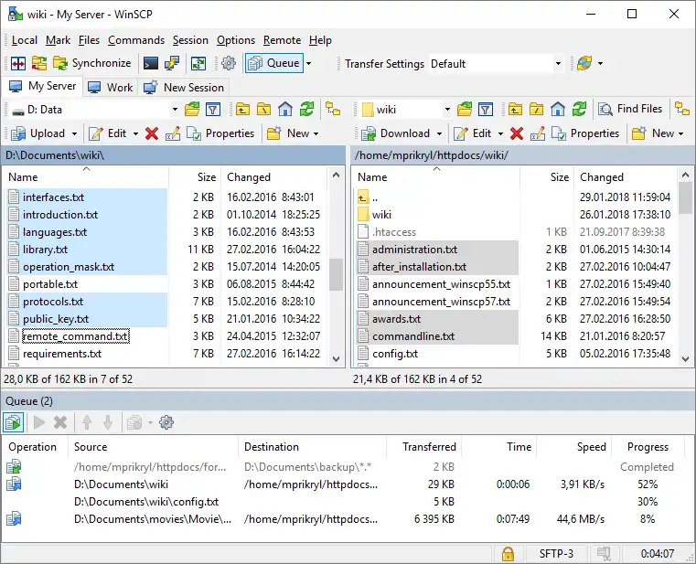 Descargue la herramienta web o la aplicación web WinSCP