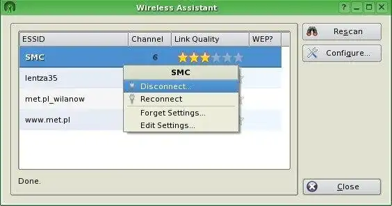 Download web tool or web app Wireless Assistant