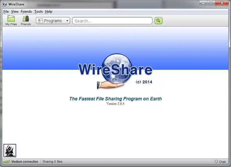 Descargue la herramienta web o la aplicación web WireShare