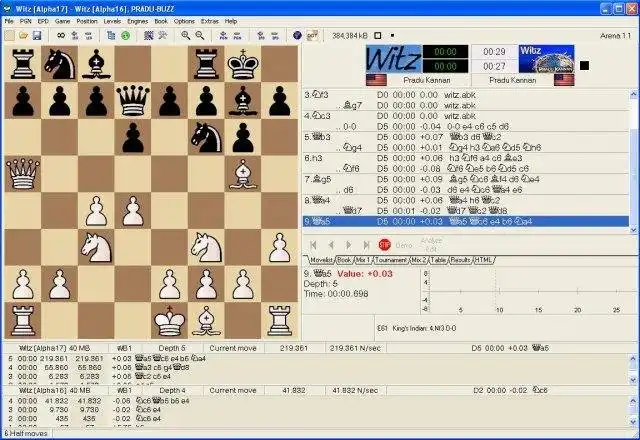 Download web tool or web app Witz Chess Engine