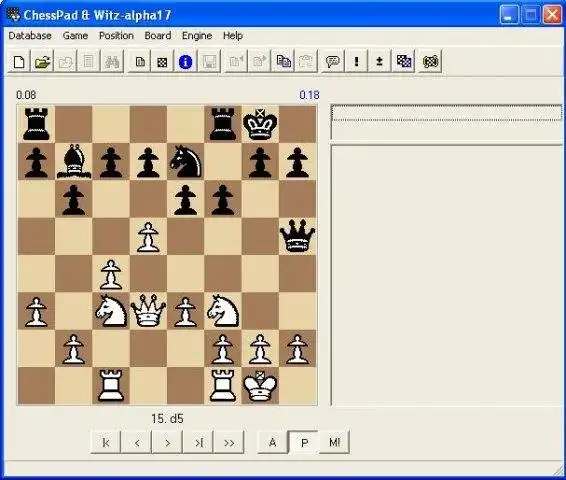 Download de webtool of webapp Witz Chess Engine